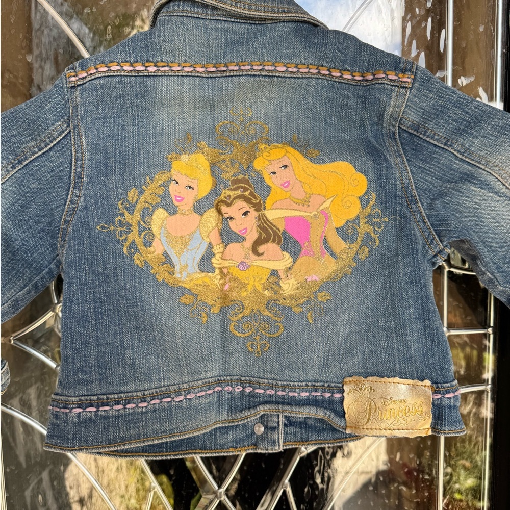 Disney Jean Jacket - Disney Princess  sz 2/3
